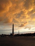 SX18536 L'Obelisque on place de la Concorde and Eiffel tower at sunset.jpg